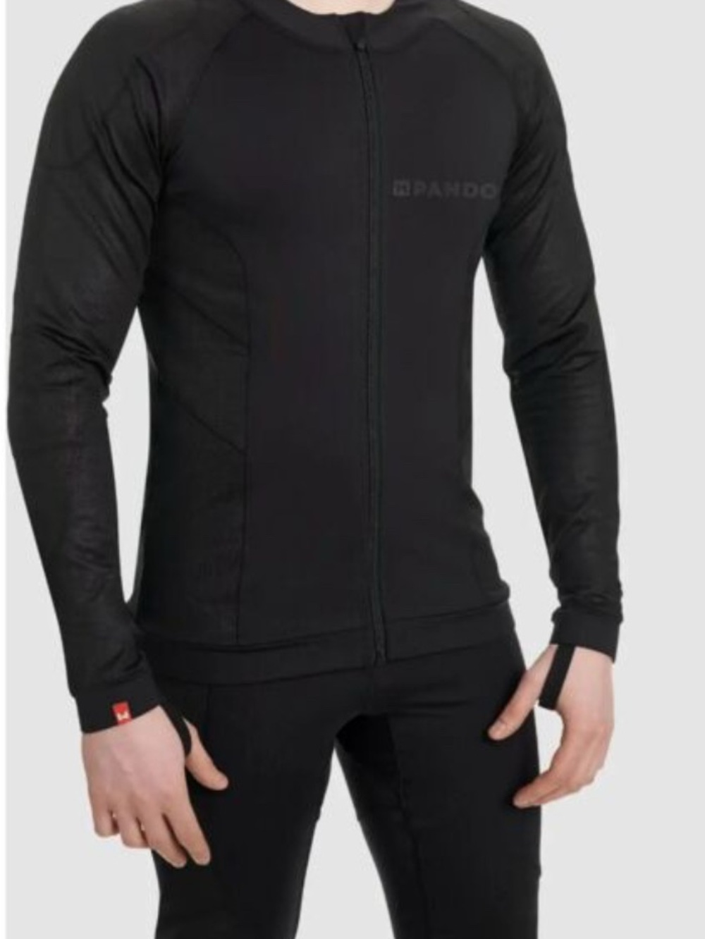 PandoMoto Men's Shell Armored Motorcycle Baselayer/Shirt - Medium